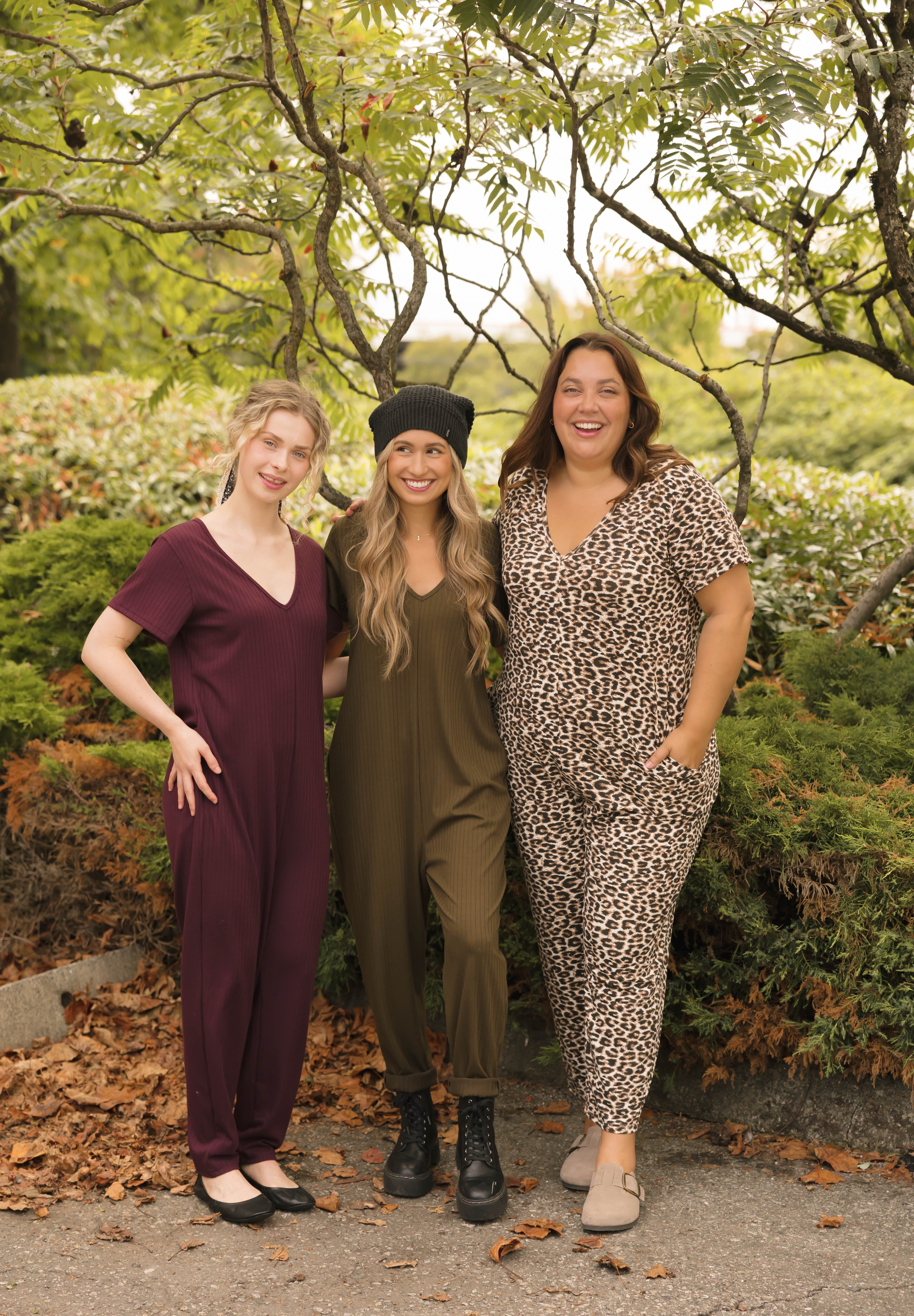 Sunday Romper in Leopard