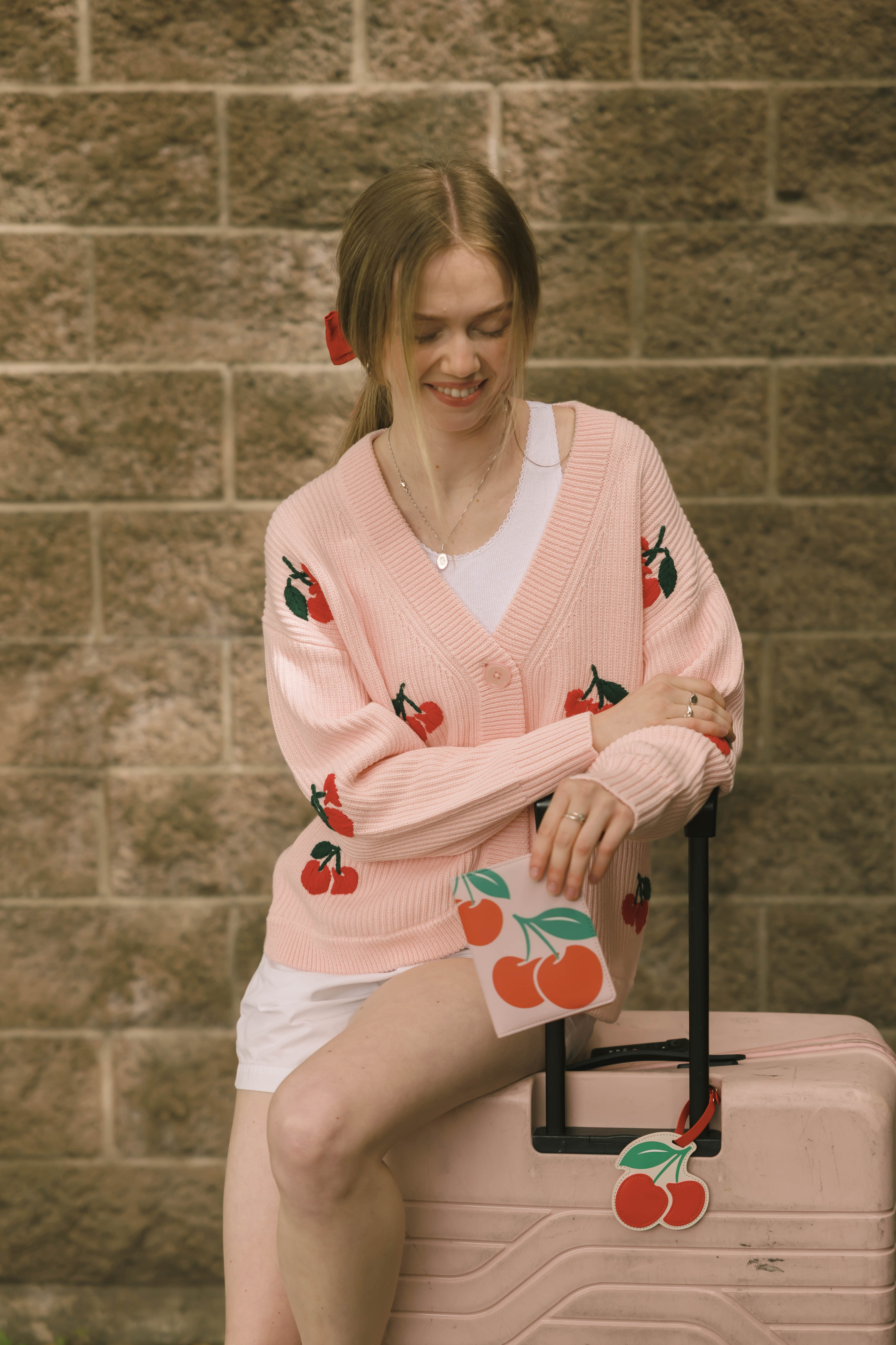 Cherry Passport Holder