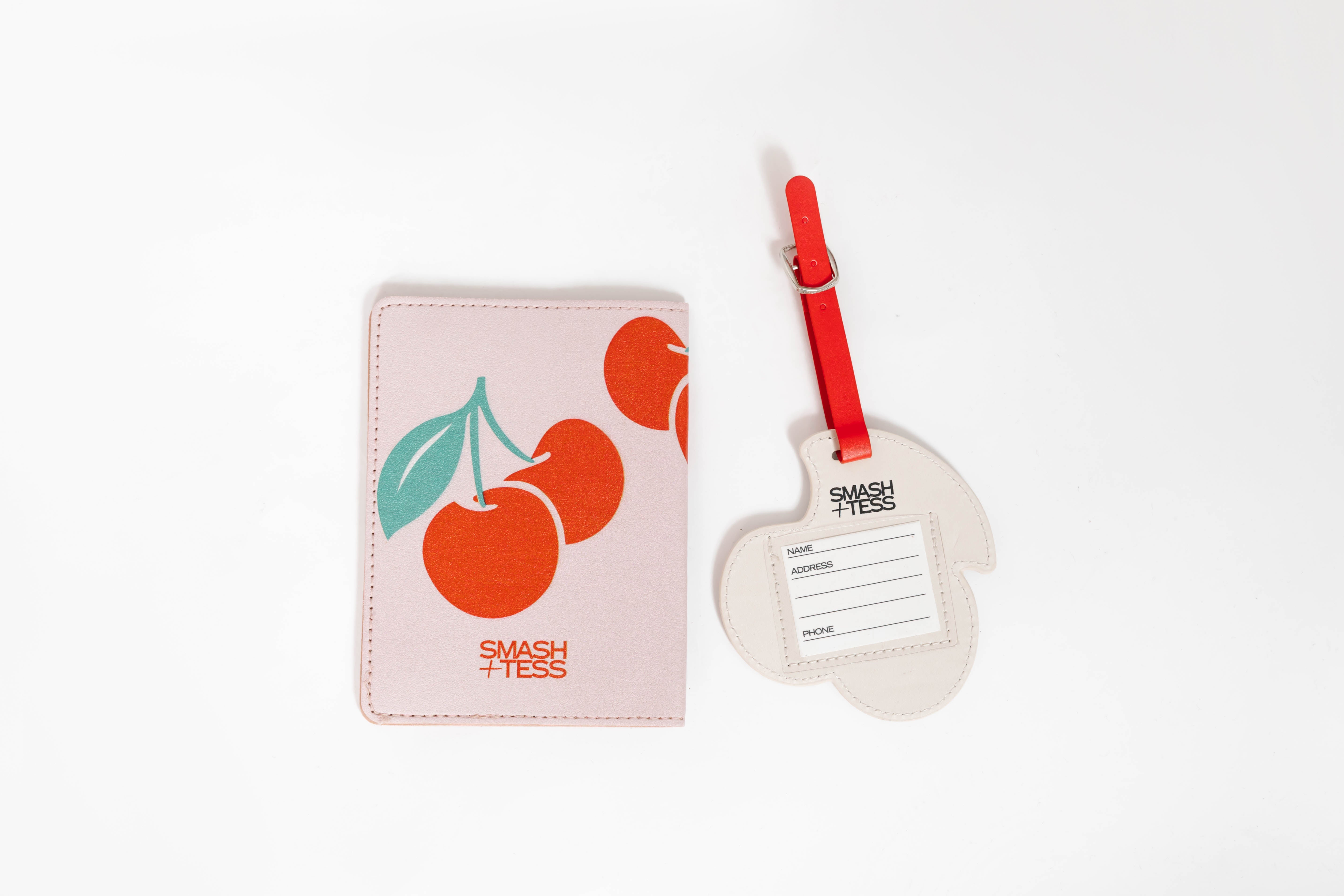 Cherry Luggage Tag