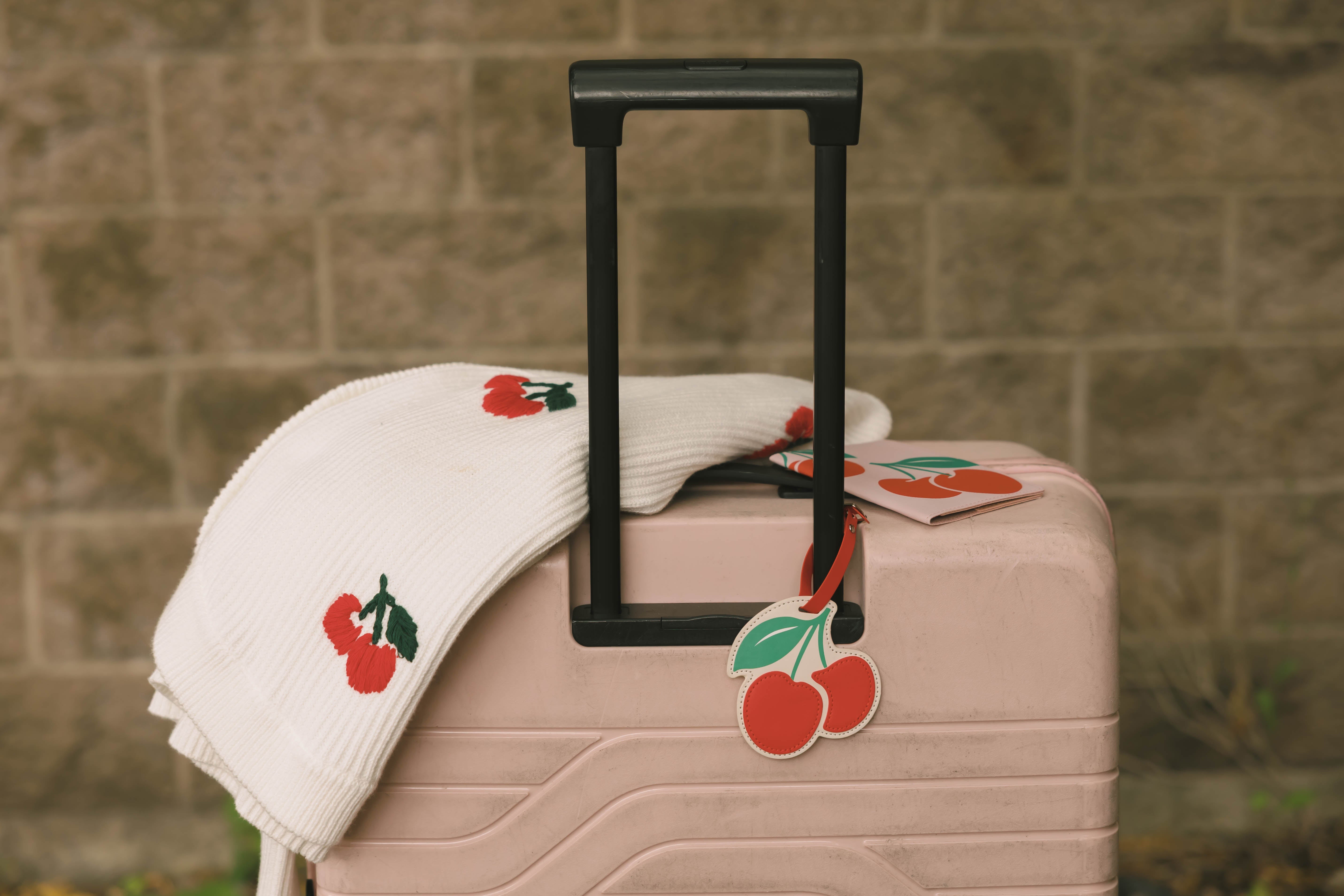 Cherry Luggage Tag