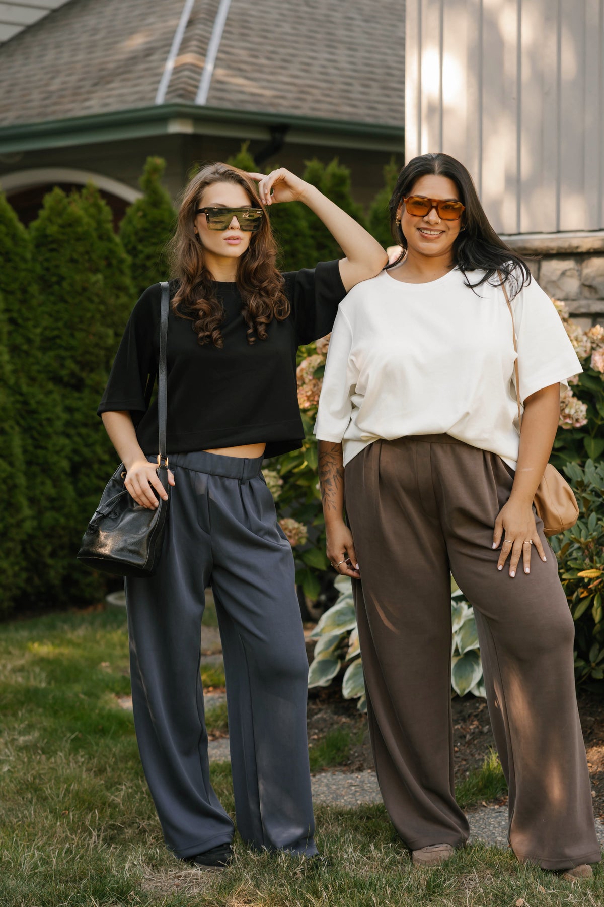 Halle Microscuba Pants in Coffee Bean