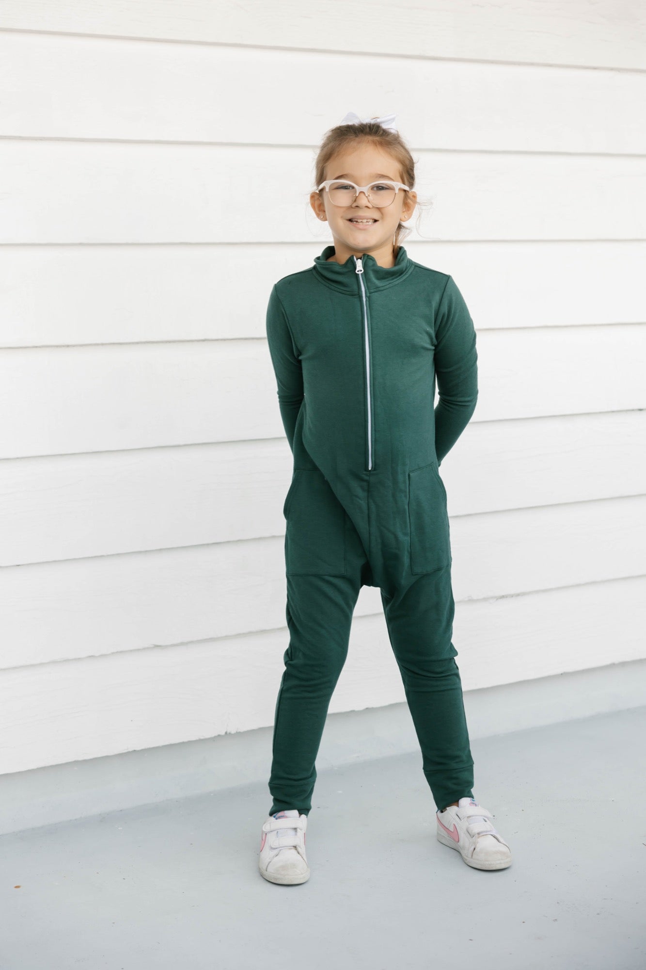 Kids Shay Romper in Okanagan Pine