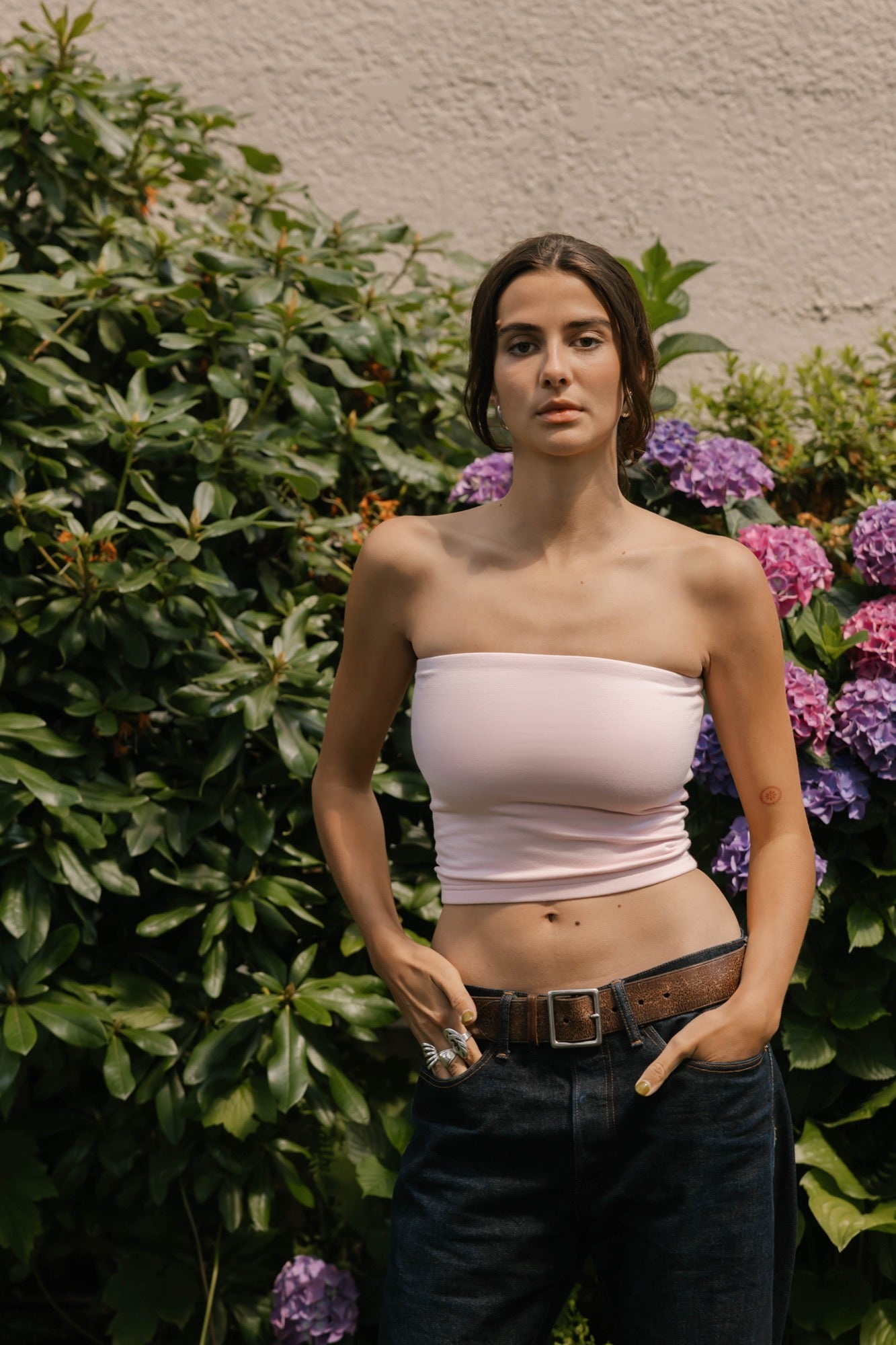 Body Love Tube Top in Baby Pink