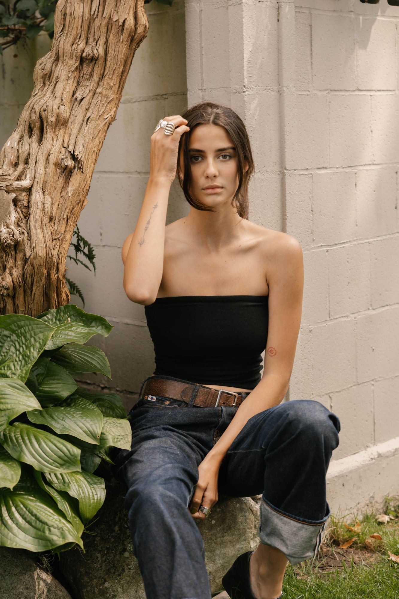 Body Love Tube Top in Midnight Black
