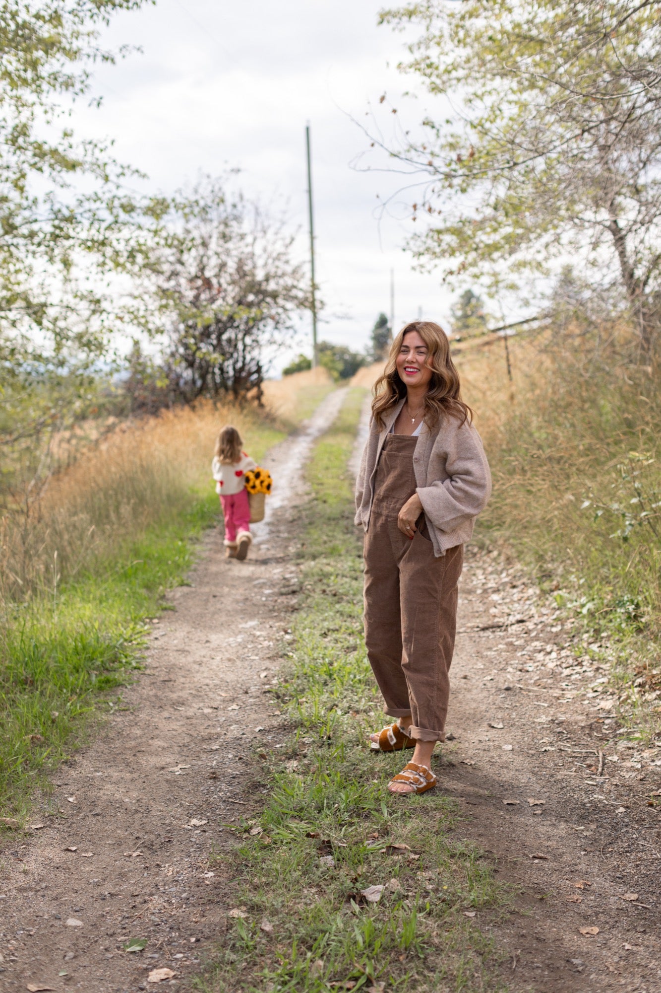 Sweater Weather Short Cardigan in Light Brown