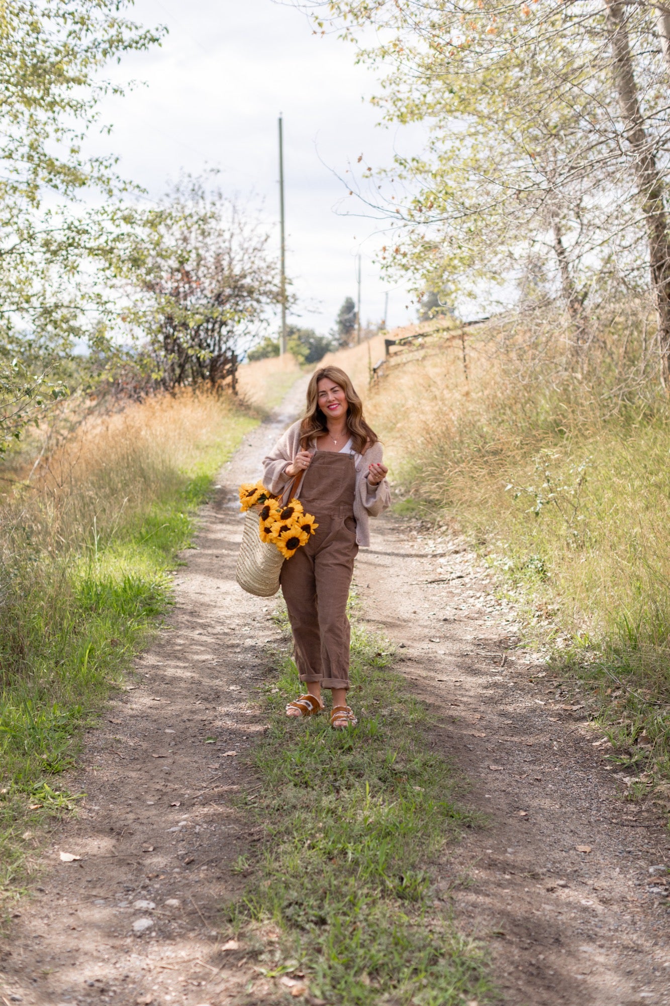 Sweater Weather Short Cardigan in Light Brown