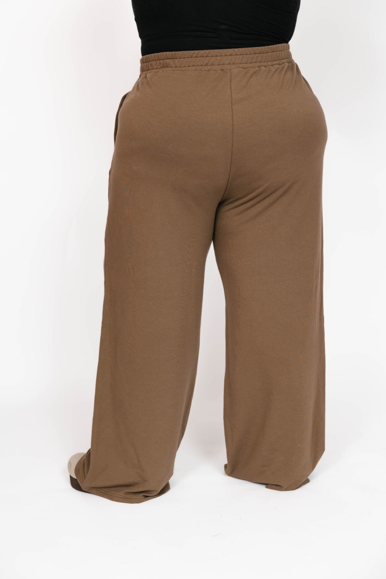 Tate Wide Leg Pants in Cappuccino