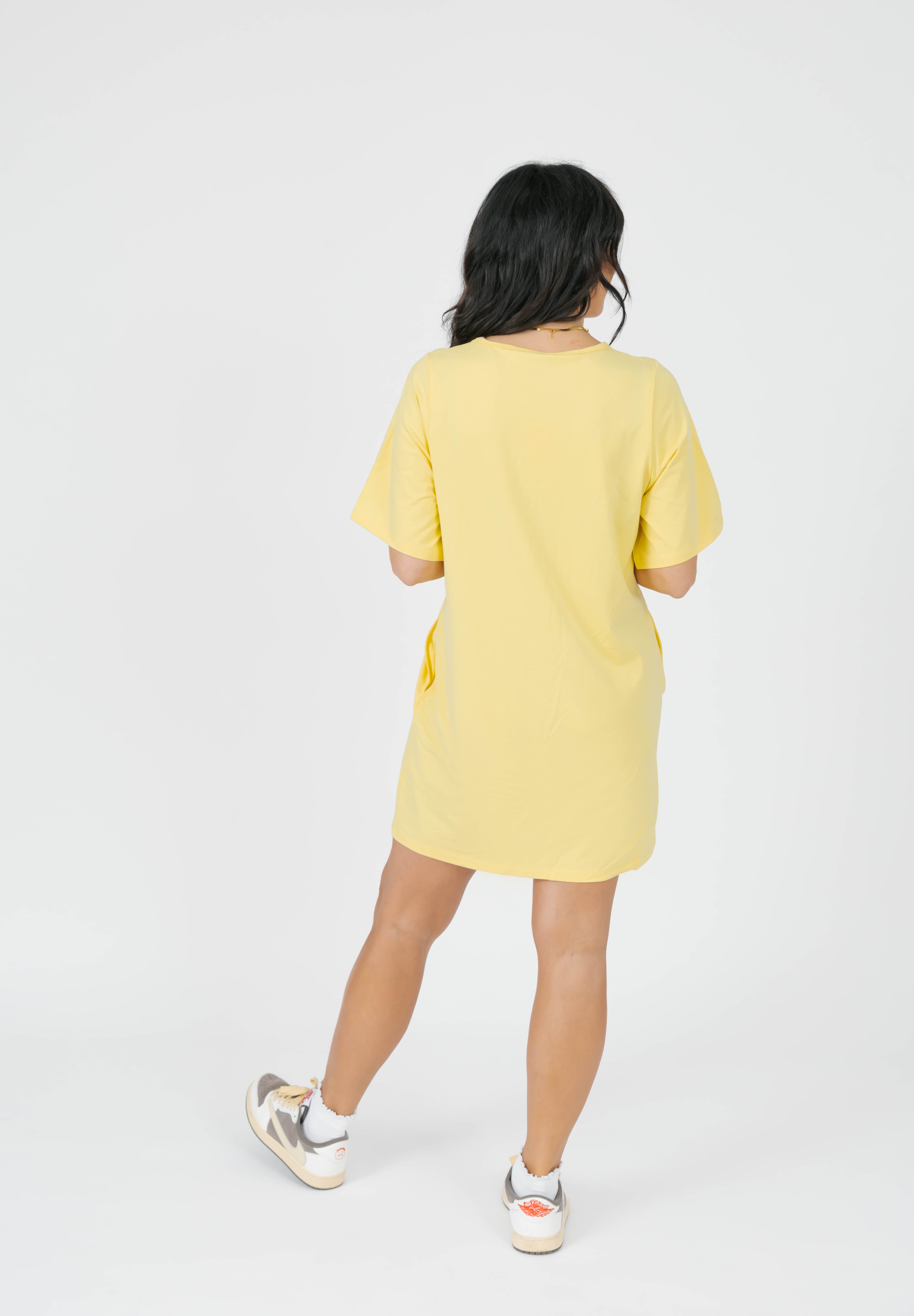 Smash + Tess | The S+T Everyday T-Shirt Dress in Sea Blue Smash + Tess | The S+T Everyday T-Shirt Dress in Sea Blue