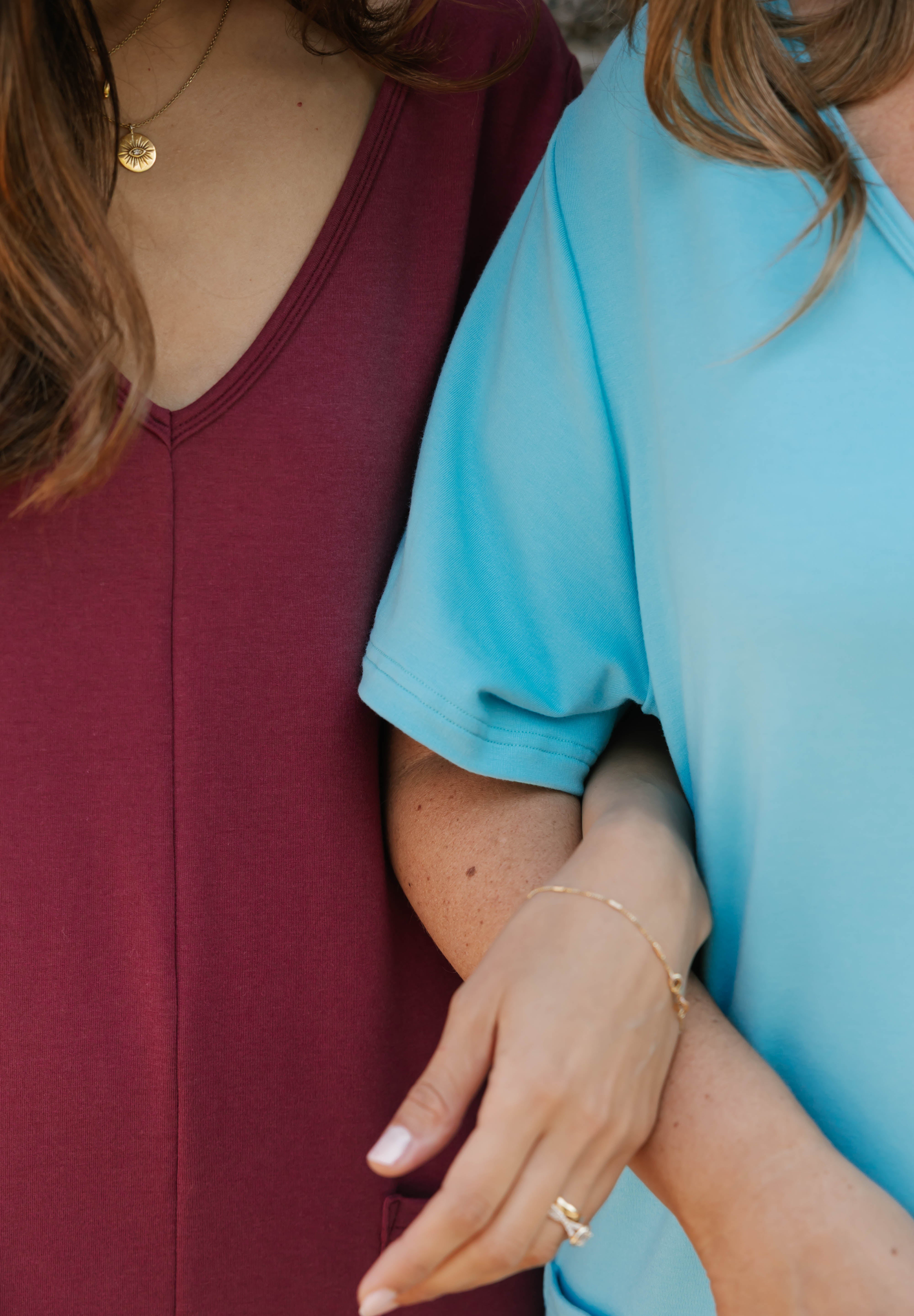 Terry Wide Leg Romper in Tropical Breeze