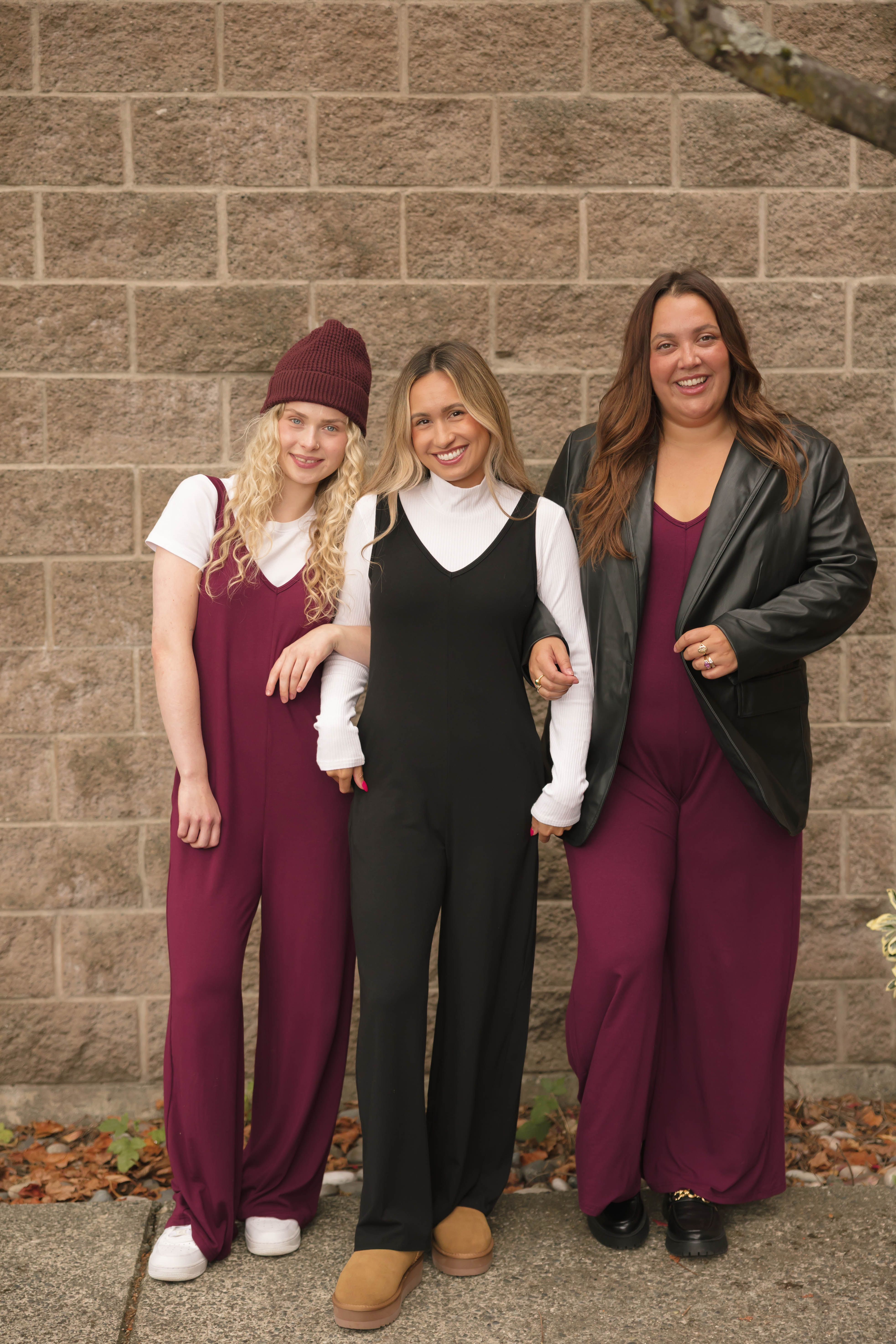 Tuesday Wide Leg Romper in Midnight Black – Smash + Tess