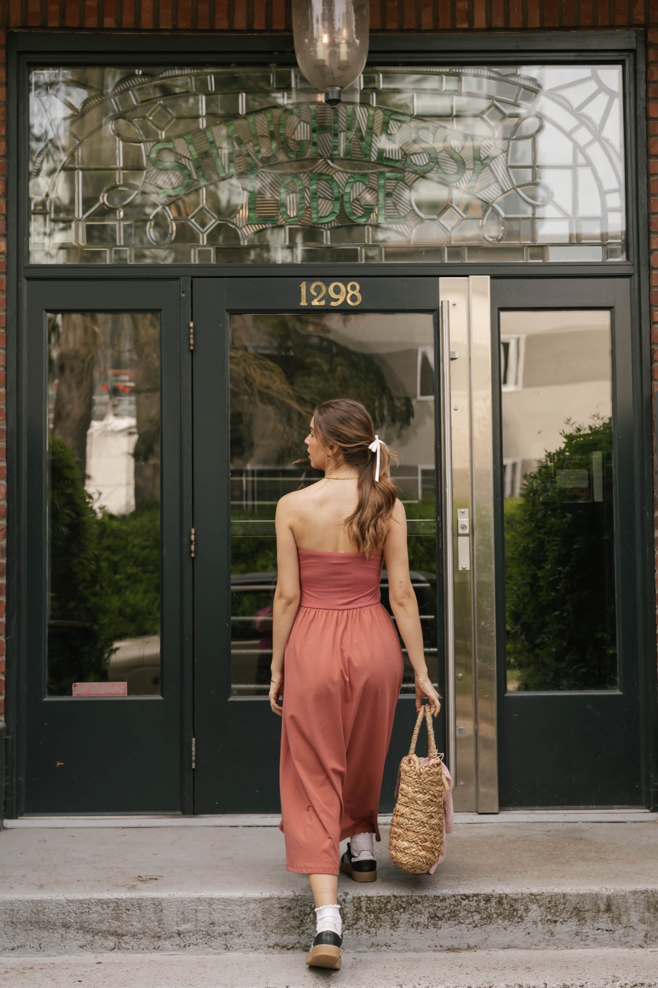 Ari 2-in-1 Dress + Skirt in Dusty Rose