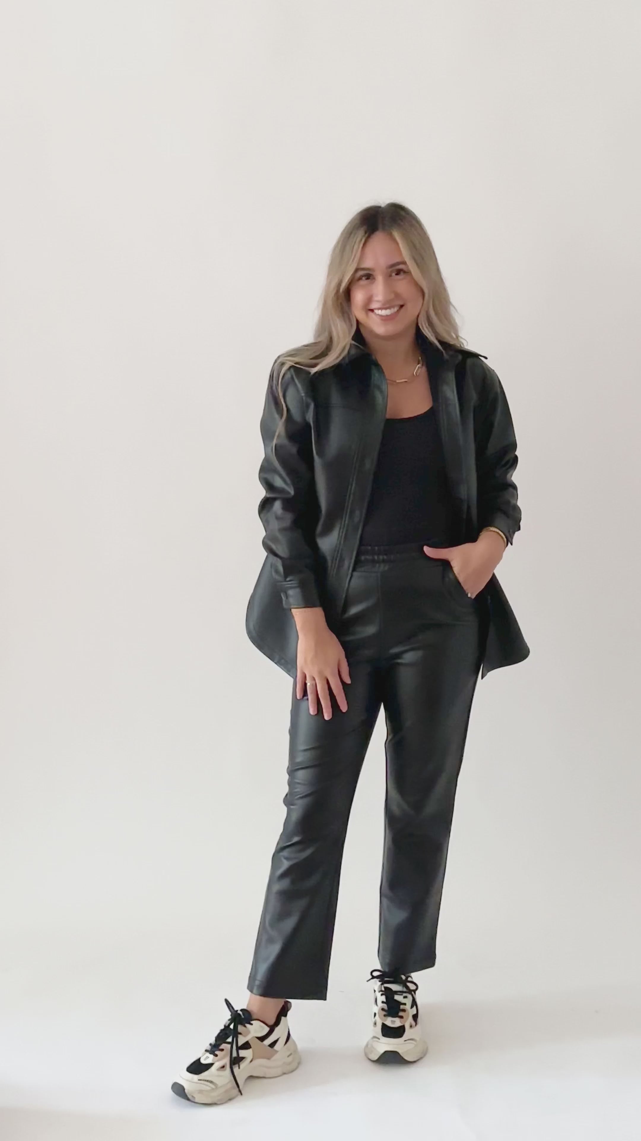 TURIN FAUX LEATHER PANTS – Sense of Independence Boutique
