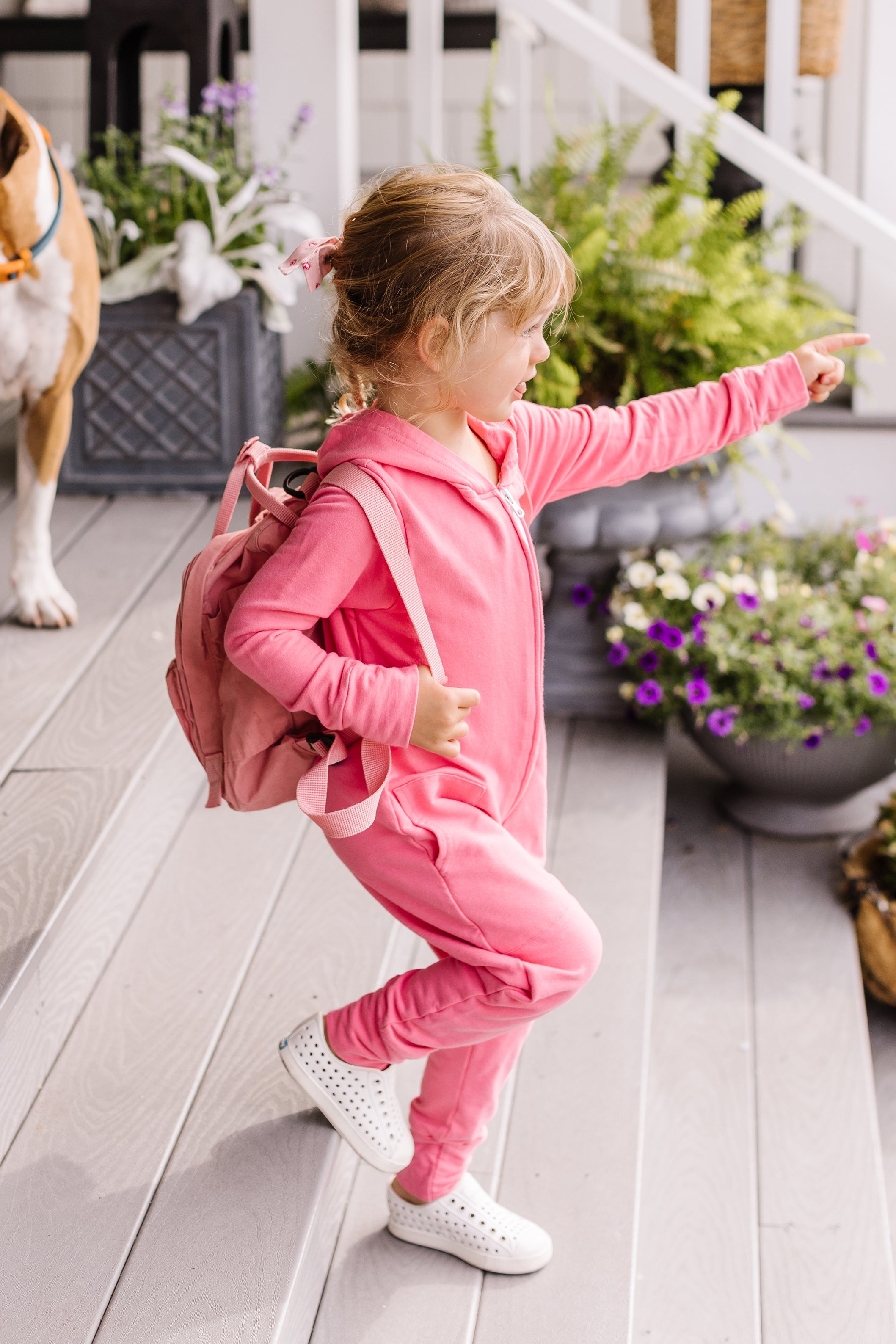 Kids Jilly Jogger in Ginger Pink
